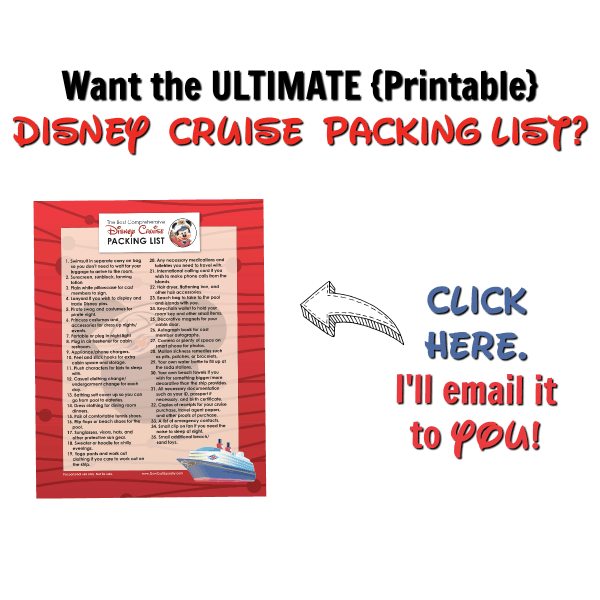 Gym Craft Laundry's Ultimate Disney Cruise Packing List 