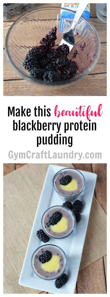 Super delicious vanilla protein pudding