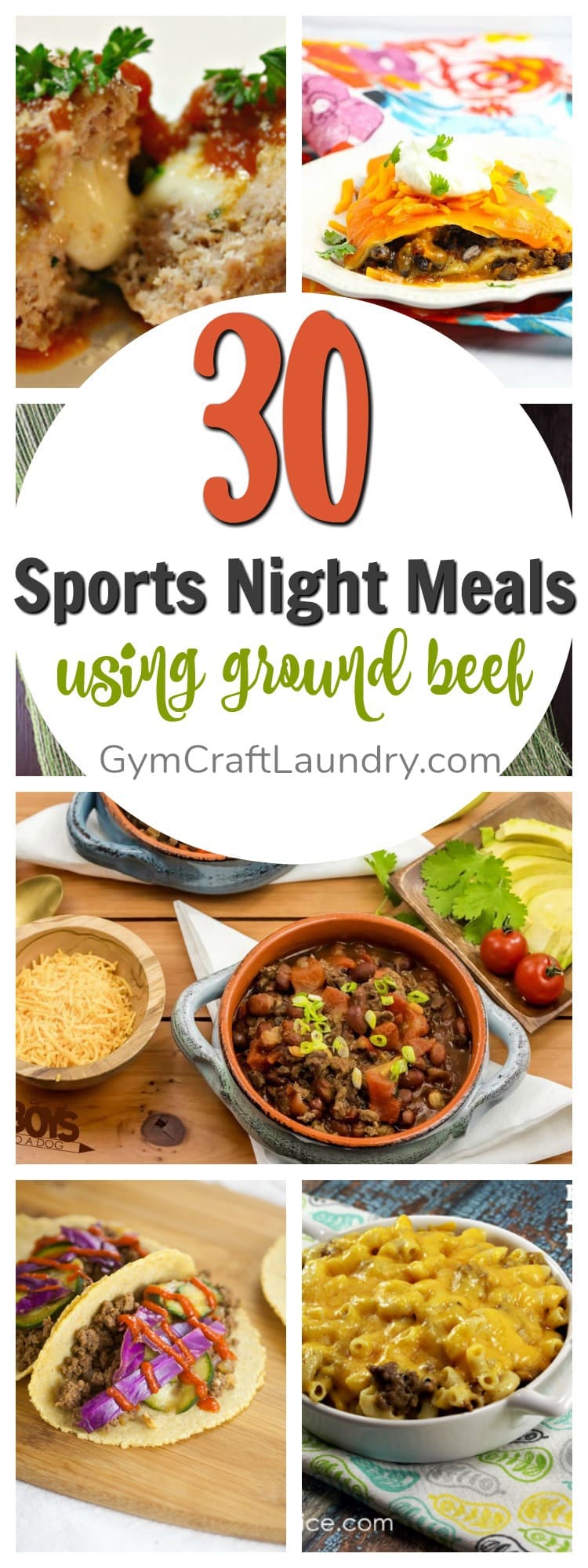 30 Sports Night Meal Ideas with Ground Beef