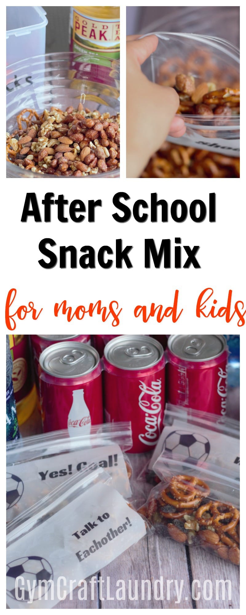 After school snack mix for moms and kids