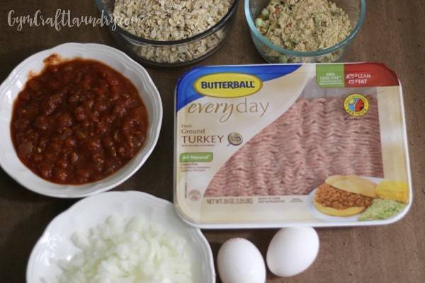 Sports night meal idea turkey meatloaf