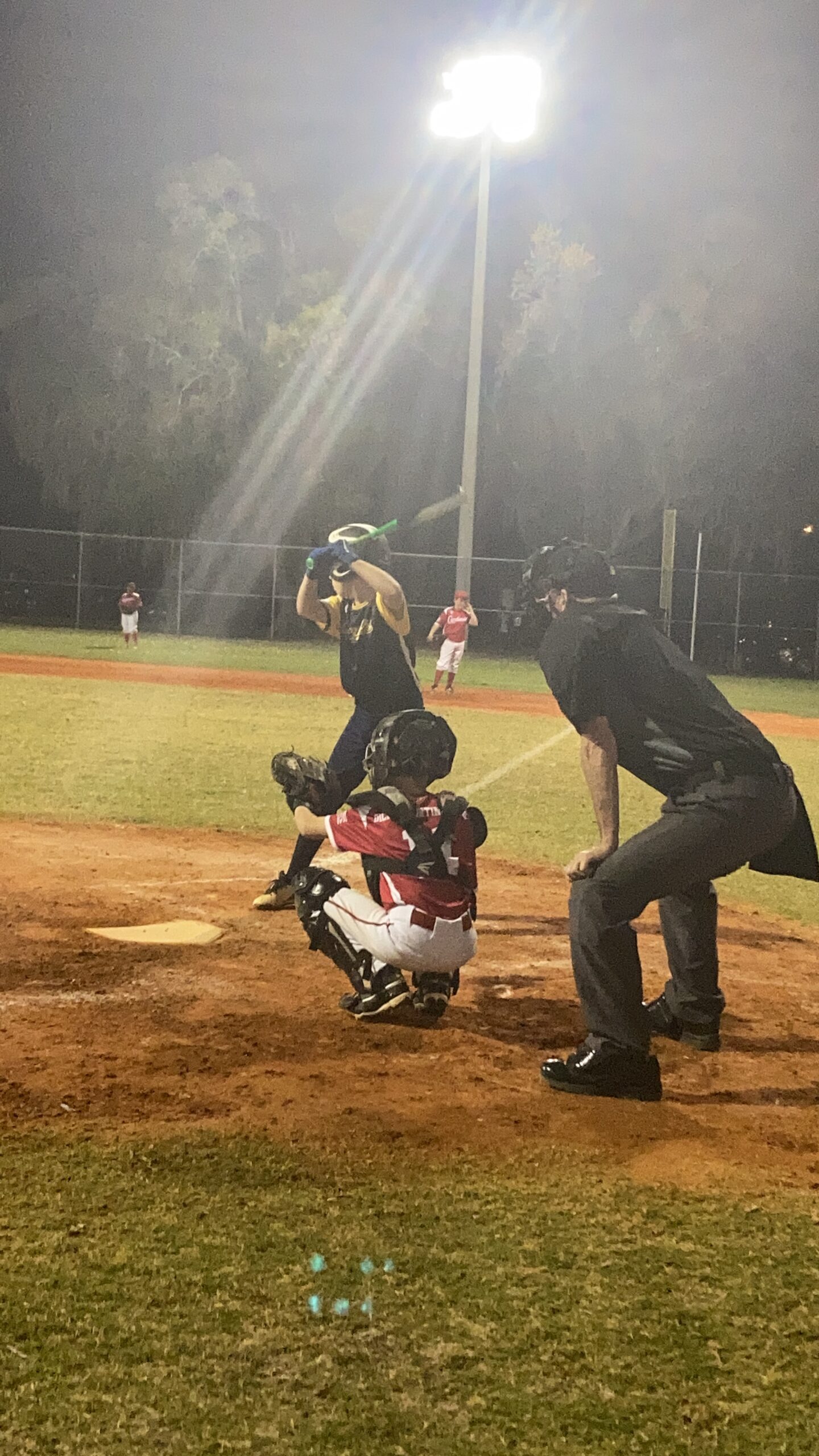 a boy catching