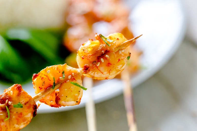 Quick and Savory Ginger Garlic Shrimp Skewers - Gym Craft Laundry