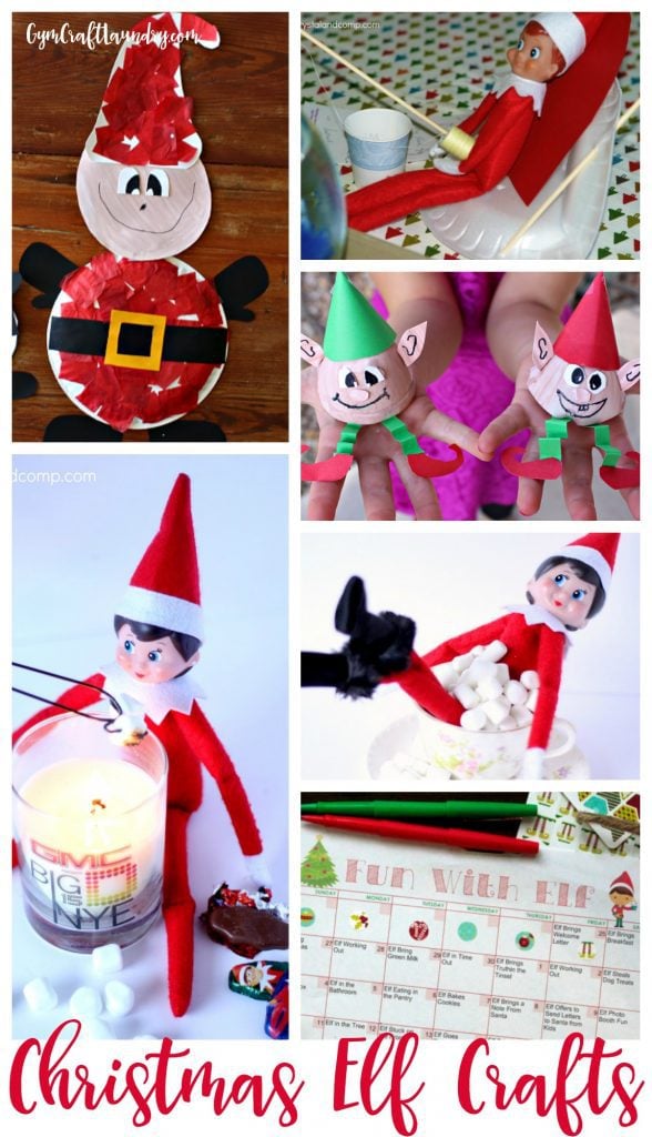 Christmas Elf crafts. If your kids love Christmas Elves, they'll enjoy these fun elf crafts.