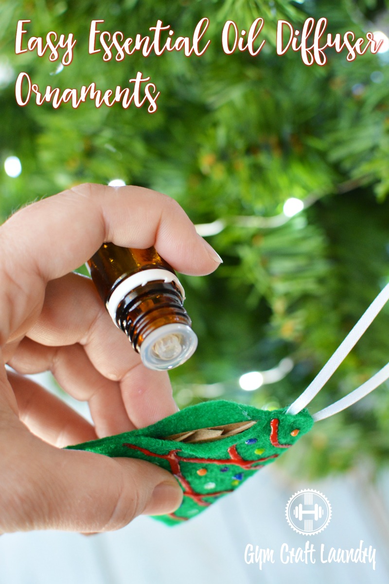 DIY scented Christmas tree ornaments Gym Craft Laundry