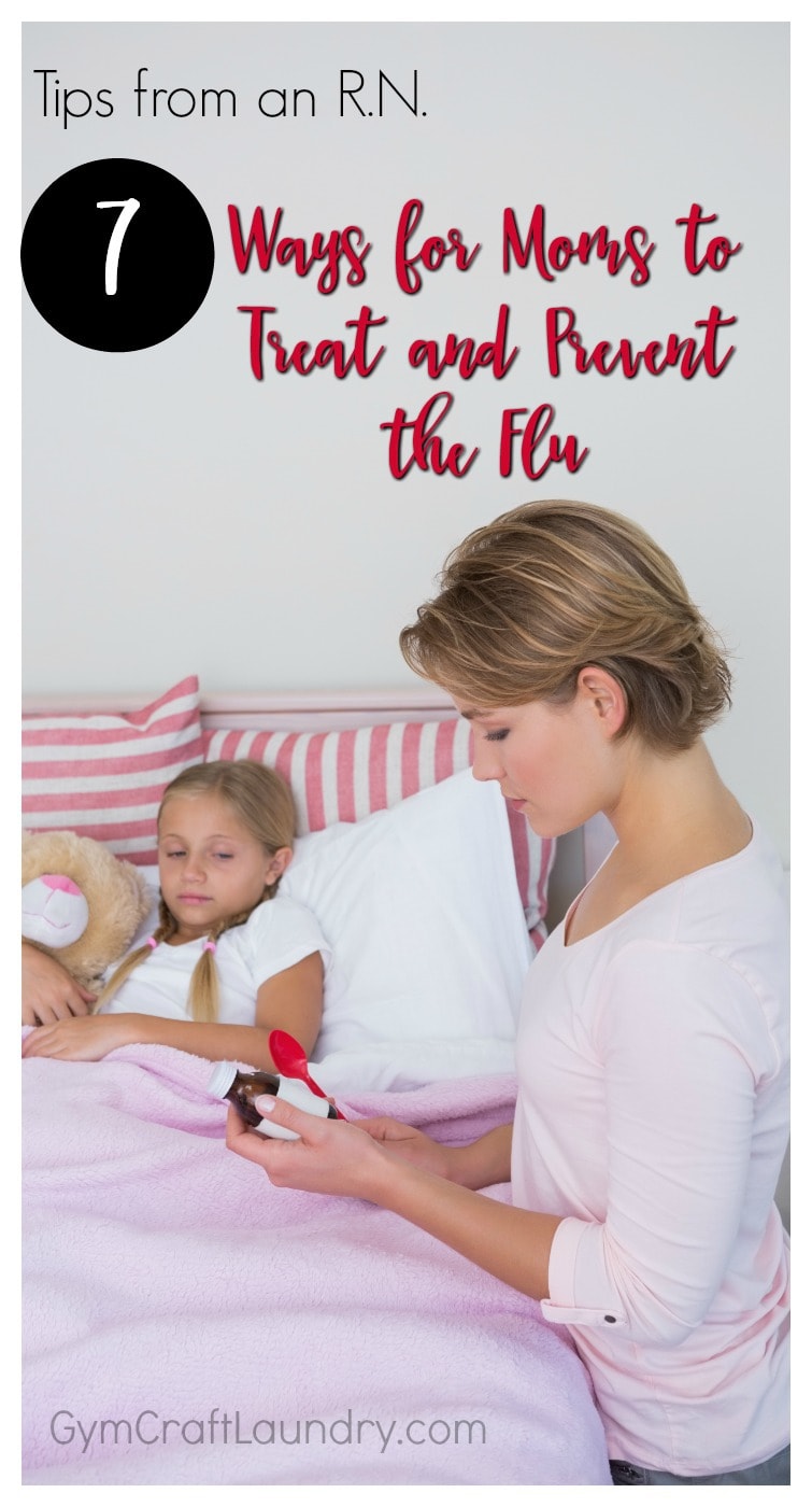 7 ways for moms to treat and prevent the flu