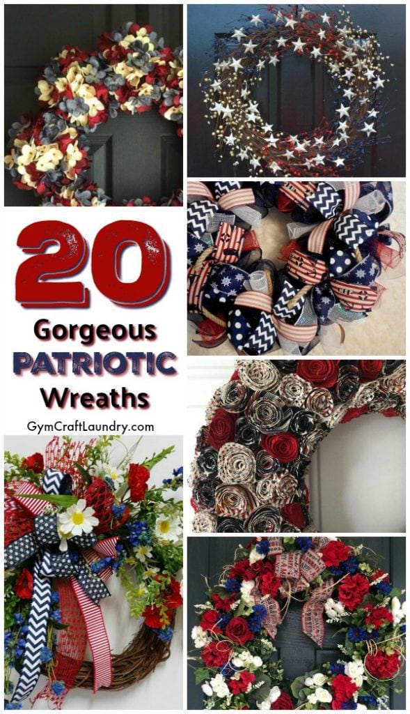 Summer Wreaths for the Patriotic Family