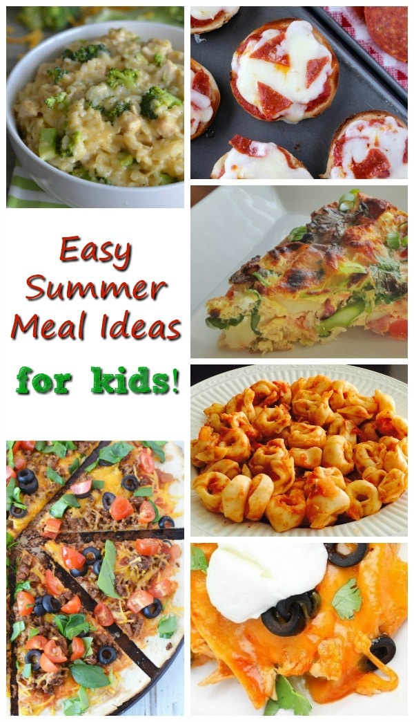Quick meals for summertime 