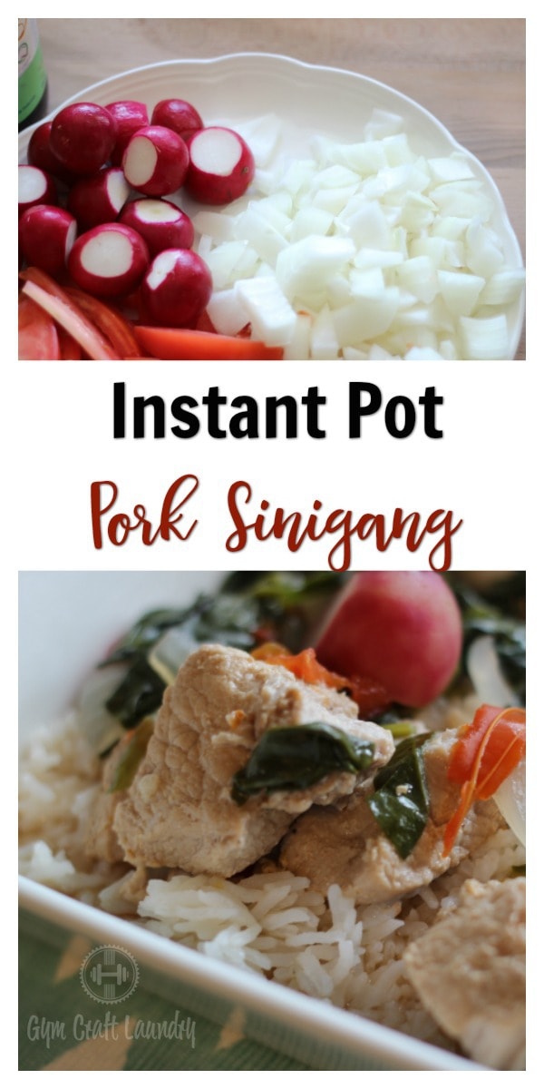 The instant pot makes this traditional Filipino dish a quick and easy weeknight meal. This is not my mama's sinigang recipe!