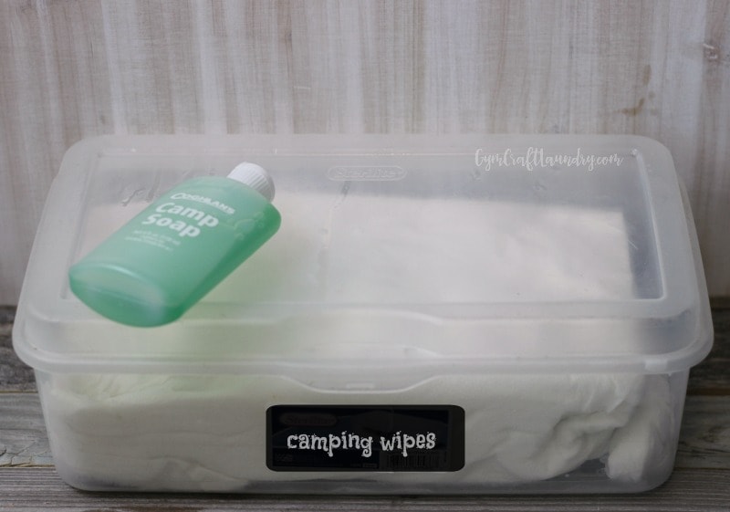 How to make your own biodegradable camping wipes