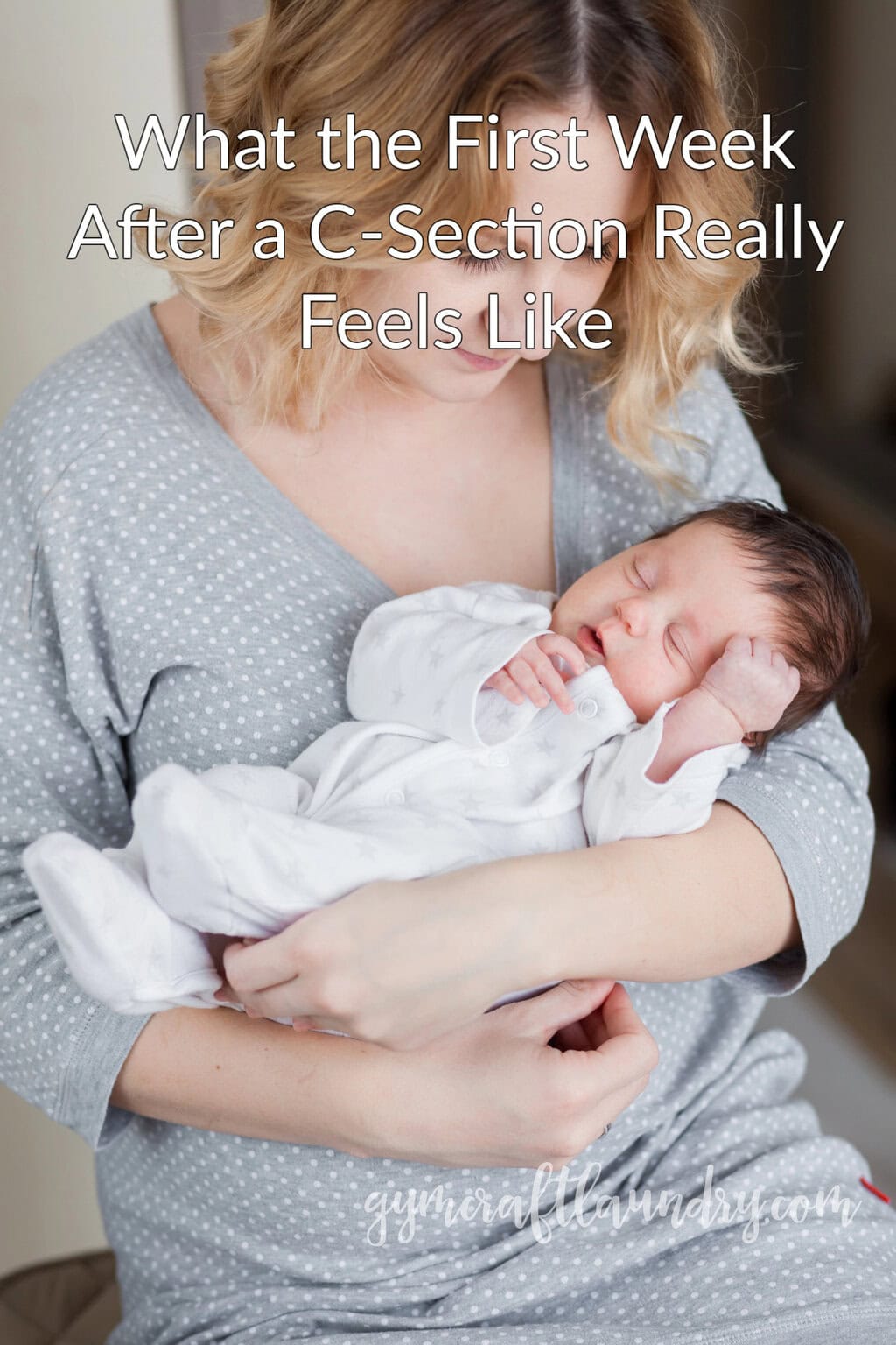 C-section recovery at home during the first week after cesarean delivery